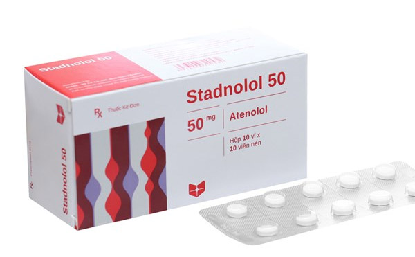Stadnolol là biệt dược của atenolol được sử dụng nhiều tại Việt Nam